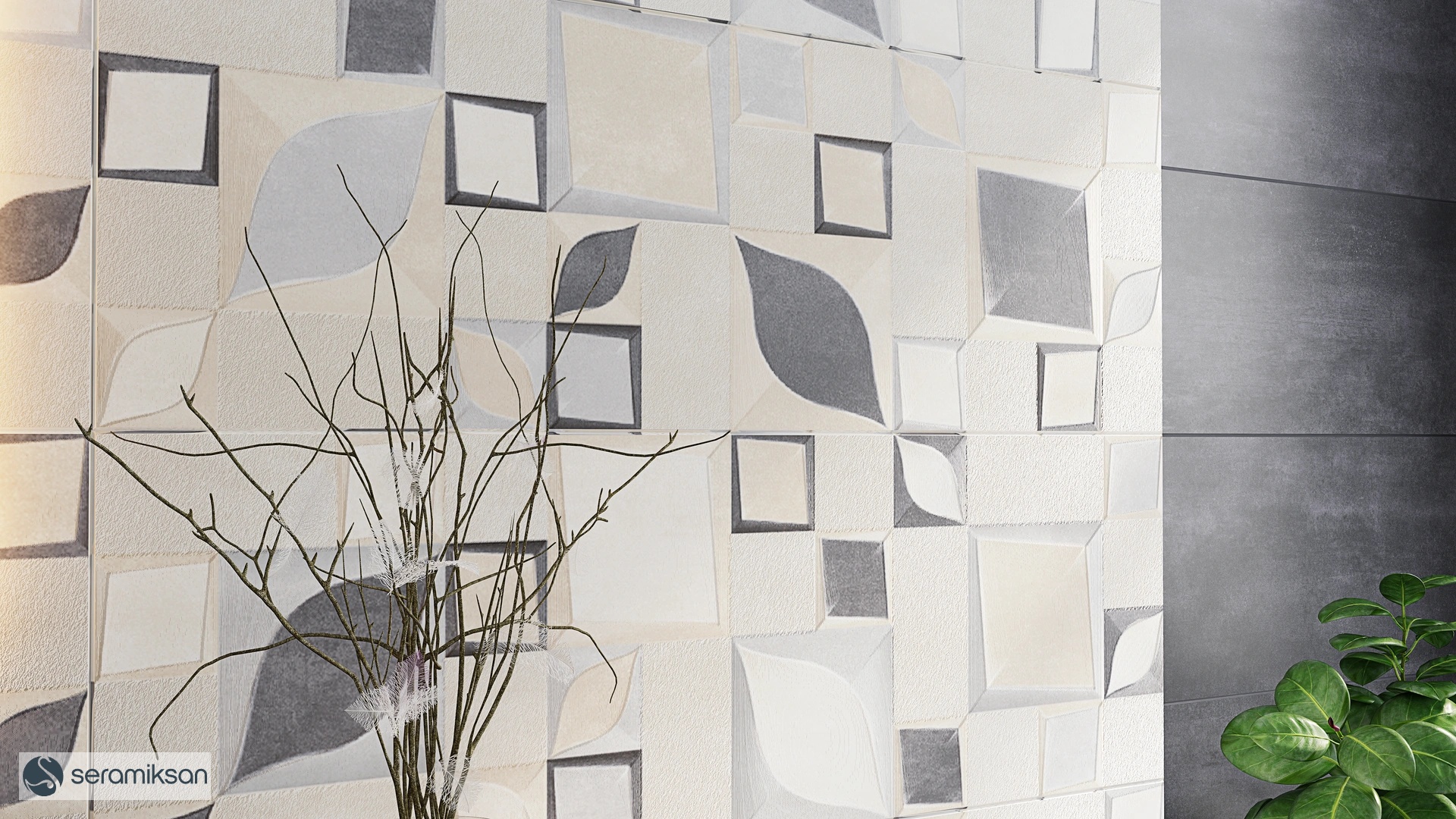 30*90 INTEGRA GRİ DEKOR