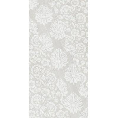 60*120 LECCE FLORAL MOTIF AÇIK GRİ