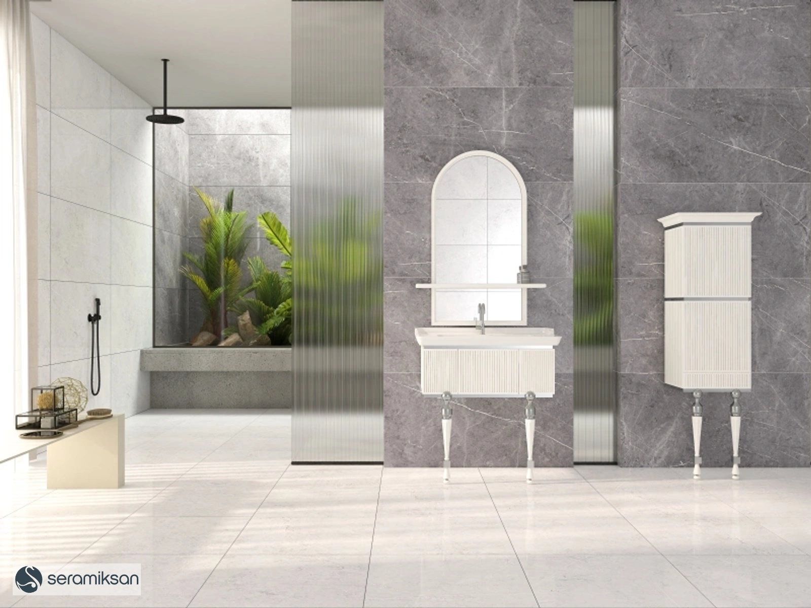 60*60 PALERMO KOYU GRİ