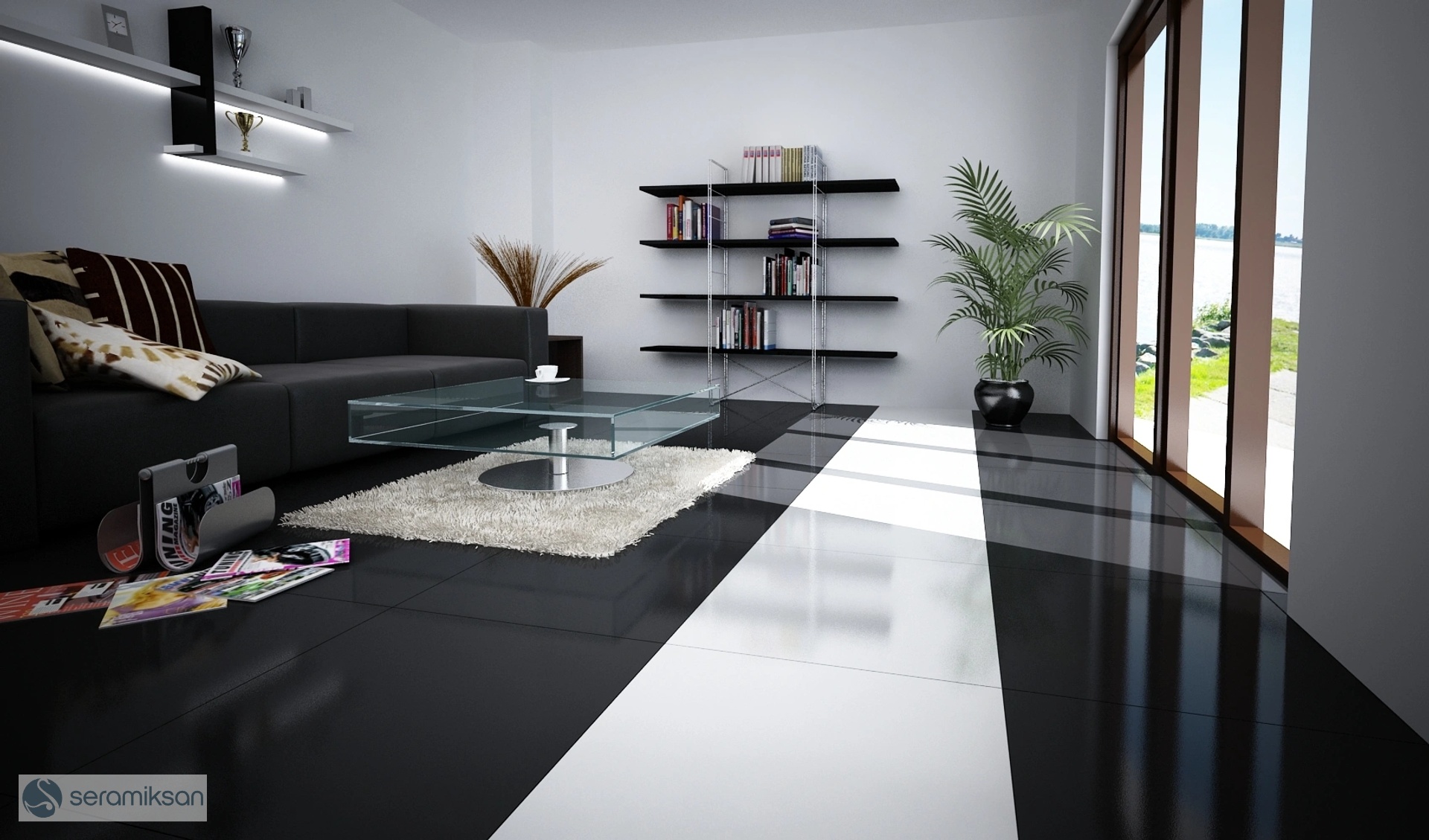 60*60 PARLAK WHITE- FL LAP