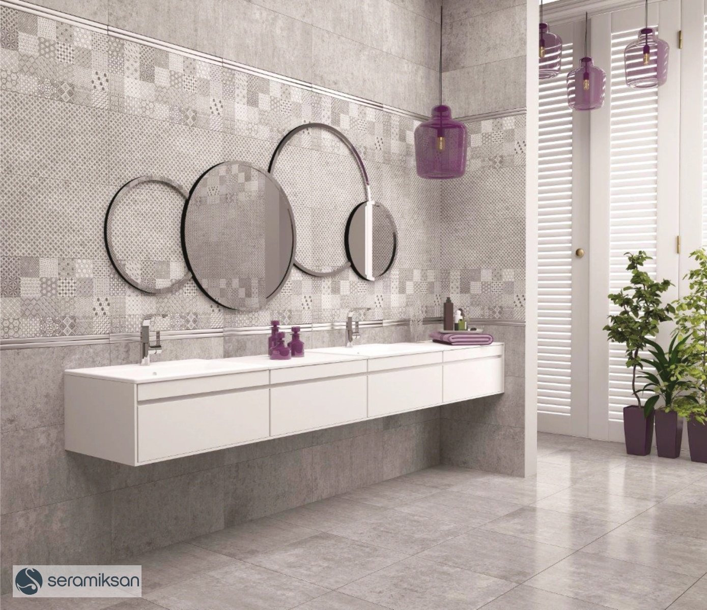 50*50 TRASSIMENO GRİ