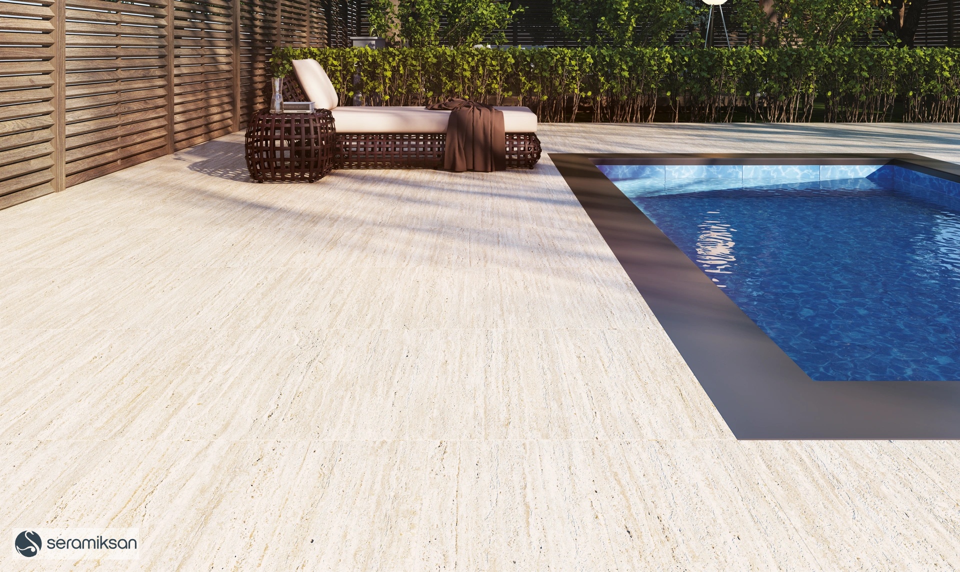 33*66 NEW TRAVERTIN BONE ANTISLIP